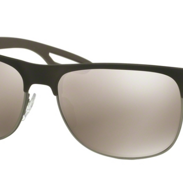 Prada Sport Zonnebril PS 57QS UBY1C0 Brown Rubber/Steel Rubber