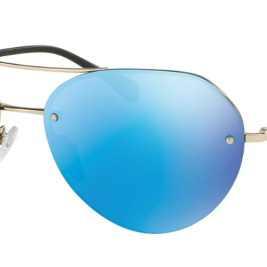 Prada Sport Zonnebril PS 57RS ZVN5M2 Pale Gold