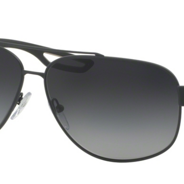 Prada Sport Zonnebril PS 58QS TFZ5W1 Grey Rubber