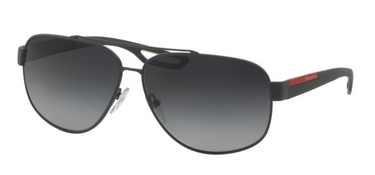 Prada Sport Zonnebril PS 58QS TFZ5W1 Grey Rubber