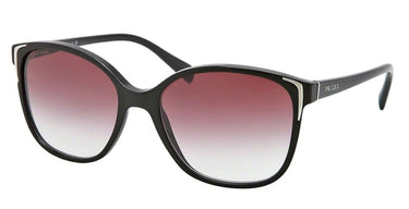 Prada Zonnebril PR 01OS Zwart-Violet