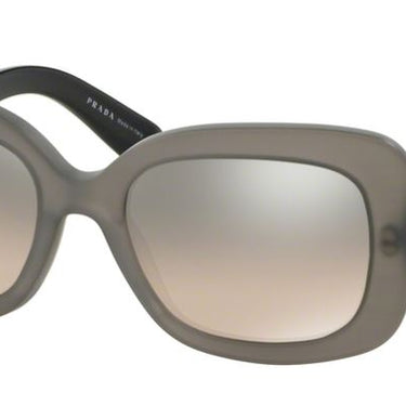 Prada Zonnebril PR 27OS UBV4P0 Dark Grey Matte Transparent
