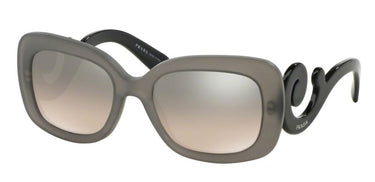 Prada Zonnebril PR 27OS UBV4P0 Dark Grey Matte Transparent