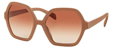 Prada Zonnebril PR 06SS UFF2F1 Matte Alluminium Pink