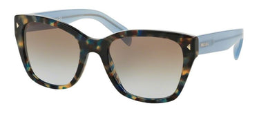Prada Zonnebril PR 09SS UE14S2 Spotted Brown Blue