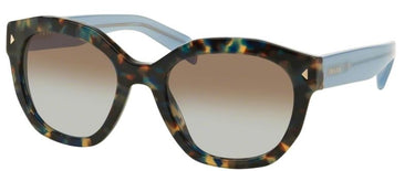 Prada Zonnebril PR 12SS UE14S2 Spotted Brown Blue