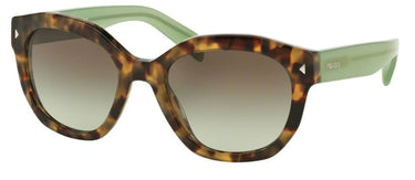 Prada Zonnebril PR 12SS UEZ4K1 Spotted Brown Green