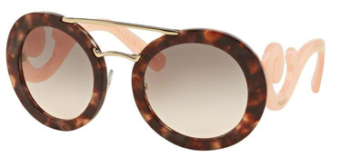 Prada Zonnebril PR 13SS UE04K0 Spotted Brown Pink