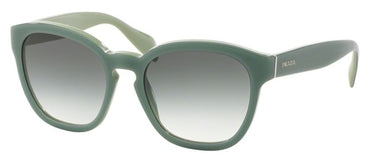 Prada zonnebril PR 17RS TKQ1E0 Opal Dark Green in Green