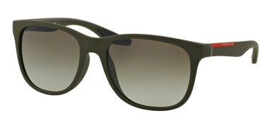 Prada Sport Zonnebril PS 03OS UBW4M1 Green Rubber