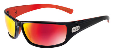Bollé  Python 11692 11692 Shiny black/red-Grijs met rood spiegeling