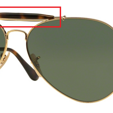 Ray-Ban No sweat bridge