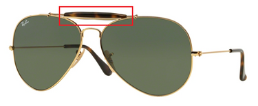 Ray-Ban No sweat bridge