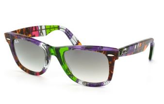 Ray-Ban Zonnebril RB2140 Havana, groen, violet-Grijs