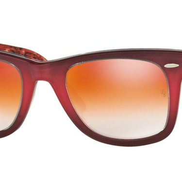 Ray-Ban Wayfarer RB2140 12004W Top Grad Pink On Brown