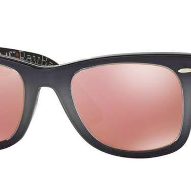 Ray-Ban Wayfarer RB2140 1201Z2 Top Light Grey Grad On Grey