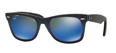 Ray-Ban Wayfarer RB2140 120368 Top Blue Grad On Light Blue