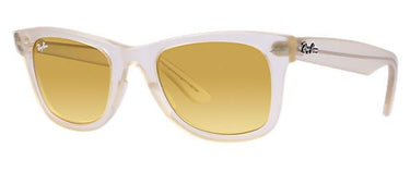 Ray-Ban Wayfarer RB2140 6059X4 Demi Gloss Beige Yellow Photo
