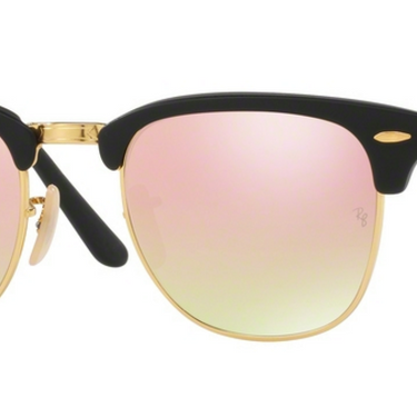 Ray-Ban Clubmaster Folding RB2176 901S7O Matte Black