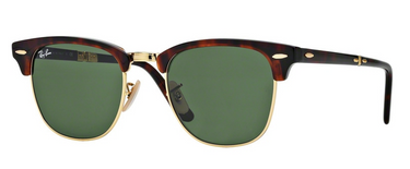 Ray-Ban Clubmaster Folding RB2176 990 Red Havana