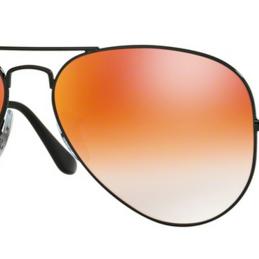 Ray-Ban Aviator RB3025 002/4W Shiny Black