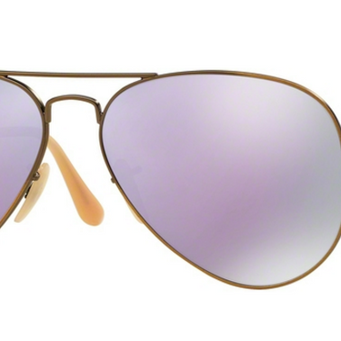 Ray-Ban Aviator RB3025 167/1R Brushed Bronze Demi shiny