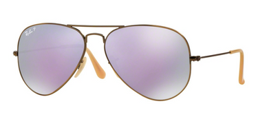 Ray-Ban Aviator RB3025 167/1R Brushed Bronze Demi shiny