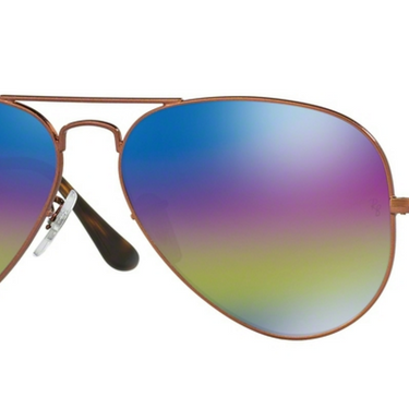 Ray-Ban Aviator RB3025 9019C2 Metallic Dark Bronze