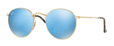 Ray-Ban Round Metal RB3447N 001/9O Shiny Gold