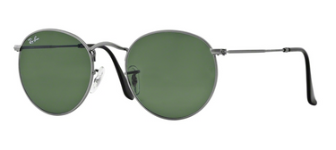 Ray-Ban Round Metal RB3447 029 Matte Gunmetal