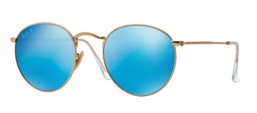 Ray-Ban Round Metal RB3447 112/4L Matte Gold