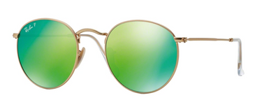 Ray-Ban Round Metal RB3447 112/P9 Matte Gold
