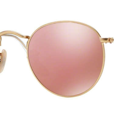 Ray-Ban Round Metal RB3447 112/Z2 Matte Gold
