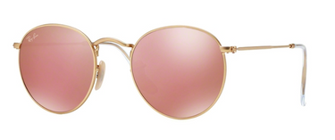 Ray-Ban Round Metal RB3447 112/Z2 Matte Gold