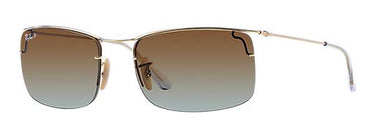 Ray-Ban Zonnebril RB3499 Goud-Bruin