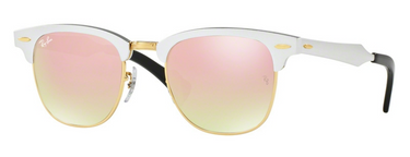 Ray-Ban Clubmaster RB3507 137/7O Brushed Silver