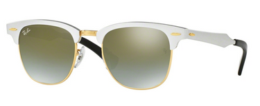 Ray-Ban Clubmaster RB3507 137/9J Brushed Silver
