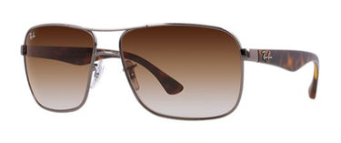 Ray-Ban Highstreet RB3516 Gunmetal Brown Gradiënt