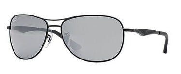 Ray-Ban Active Lifestyle RB3519 006/6G Matte Black Gray Silver Mirror