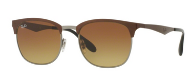 Ray-Ban RB3538 188/13 Top Brown On Gunmetal