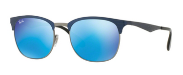 Ray-Ban RB3538 189/55 Top Blue On Gunmetal