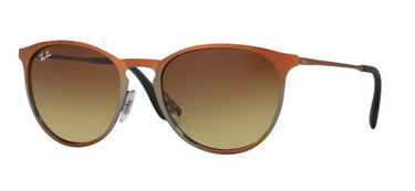 Ray-Ban Erika RB3539 193/13 Shot Brown Metallic