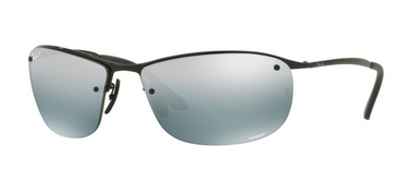 Ray-Ban Chromance RB3542 002/5L Shiny Black