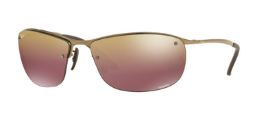 Ray-Ban Chromance RB3542 197/6B Shiny Brown