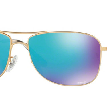 Ray-Ban Chromance RB3543 112/A1 Matte Gold
