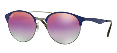 Ray-Ban RB3545 9005A9 Gunmetal/Matte Blue
