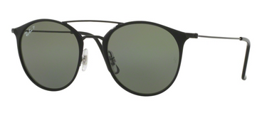 Ray-Ban RB3546 186/9A Black Top Matte Black