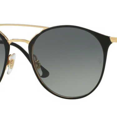 Ray-Ban RB3546 187/71 Gold Top Black