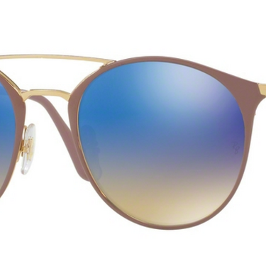 Ray-Ban RB3546 90118B Gold Top Beige