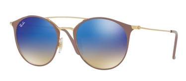 Ray-Ban RB3546 90118B Gold Top Beige